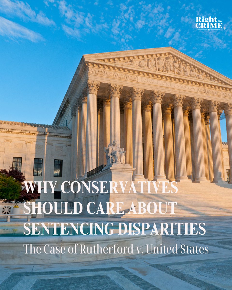 Right On Crime (@rightoncrime) on Twitter photo "For conservatives, supporting proportional sentencing is not leniency — it is a principled approach to a justice system tempered by responsibility and accountability.” <a href="/RachelWrightROC/">Rachel Wright</a> <a href="/tolmanbrett/">Brett L. Tolman</a>
Click here to read: rightoncrime.substack.com/p/why-conserva… "For conservatives, supporting proportional sentencing is not leniency — it is a principled approach to a justice system tempered by responsibility and accountability.” <a href="/RachelWrightROC/">Rachel Wright</a> <a href="/tolmanbrett/">Brett L. Tolman</a>
Click here to read: rightoncrime.substack.com/p/why-conserva…