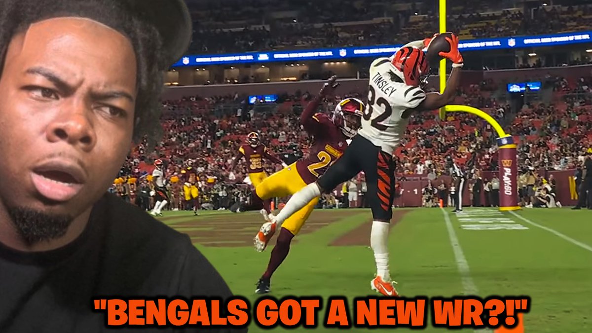 DeAdriann_'s tweet photo. DeAdrian Reacts To Cincinnati Bengals vs. Washington Commanders Game Hig... https://t.co/KYRxQVsqGB via @YouTube #explore #reaction #Atlanta #fyp #trending #Football #deadrian #NFL📷 #NFLPreseason #bengals #bengalsvscommanders #WhoDey #RaiseHail #Commanders https://t.co/Cjnt9BX5n4
