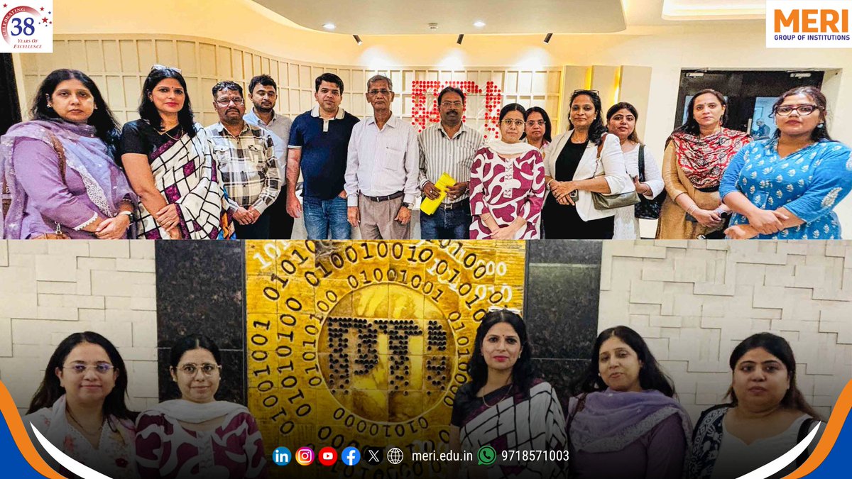 meri_college's tweet image. Wrapping Up Another Insightful Day at MERI’s FDP! At MERI, we remain committed to fostering academic excellence, innovation, and industry-aligned training for educators and students alike.  #fdp #atalacademy #merigroupofinstitutions #ggsipu #aicteapproved #mediaeducation