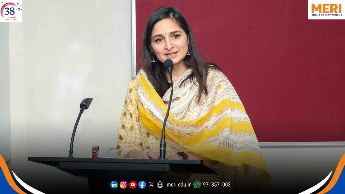 meri_college's tweet image. Wrapping Up Another Insightful Day at MERI’s FDP! At MERI, we remain committed to fostering academic excellence, innovation, and industry-aligned training for educators and students alike.  #fdp #atalacademy #merigroupofinstitutions #ggsipu #aicteapproved #mediaeducation