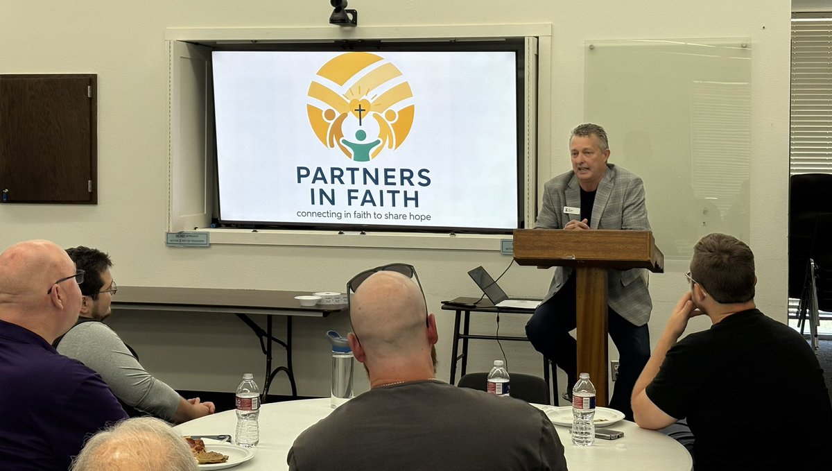 Thank you Partners in Faith for an incredible lunch where we were able to fellowship with members of our community like ACADEMY 4, who work hard to mentor and support our BISD students.  Special thank you to Dusty for sharing your amazing testimony.  You were very encouraging!