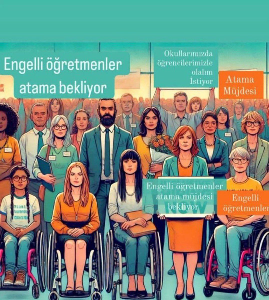 Engel tanımayan yüreklerle Türkiye Yüzyılı’nı birlikte inşa edelim. 📷 <a href="/RTErdogan/">Recep Tayyip Erdoğan</a> <a href="/Yusuf__Tekin/">Yusuf Tekin</a> <a href="/memetsimsek/">Mehmet Simsek</a> <a href="/cevdetyilmaz/">cevdetyılmaz</a> <a href="/avfatmaoncu/">Av.Fatma Öncü</a> <a href="/kasapoglu078/">İbrahim Can Kasapoğlu</a> <a href="/fevzizirhlioglu/">Fevzi Zırhlıoğlu</a> #EngelliÖğretmenBekliyor