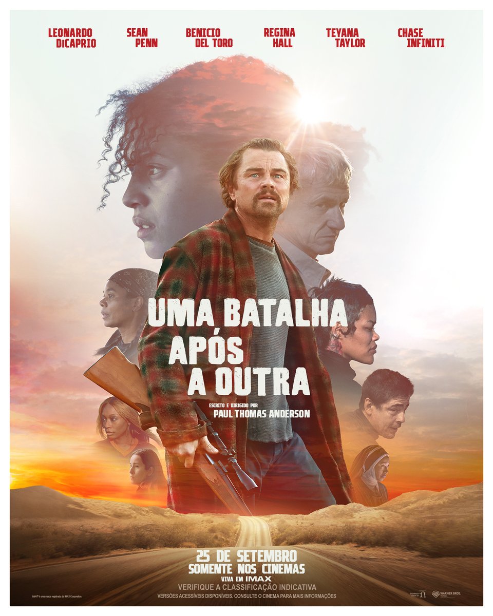wbpictures_br's tweet image. É Uma Batalha Após A Outra daqui em diante. #UmaBatalhaApósAOutra - 25 de setembro, somente nos cinemas.