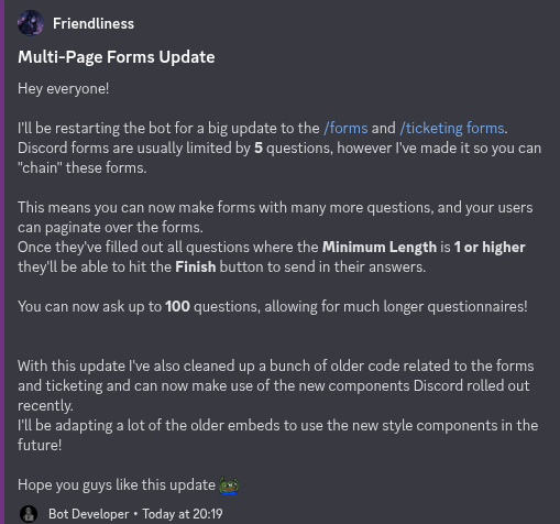 Friendliness tweet media