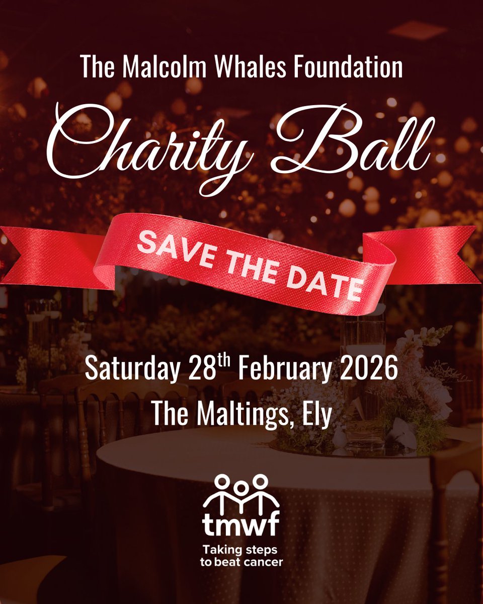 Save the date! We are pleased to announce that our next TMWF Charity Ball will be held on 28/02/26 at The Maltings Ely.

Join us for a wonderful evening of entertainment, fundraising, and celebration. More details &amp; ticket info will follow soon.

Please mark your calendars now!