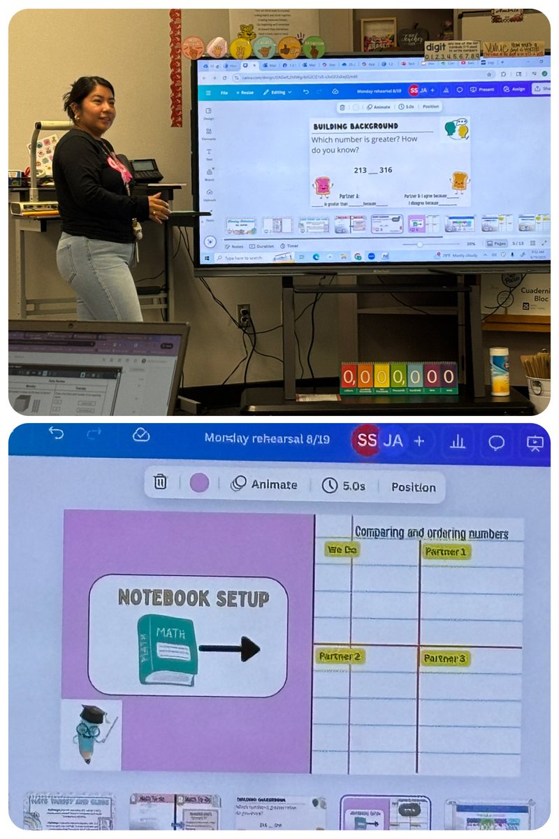 MatturroMEd's tweet image. Planning @HicksTigers is off to a great start! Thank you @Sims_HicksMath &amp;amp; @HicksTigersMath for leading great planning sessions! Shout out to 2nd &amp;amp; 3rd grade for collaborative discussions ! Kudos to @MsUnthank for jumping in to support a teammate during rehearsal! 💡 ✏️ 🗣️✅