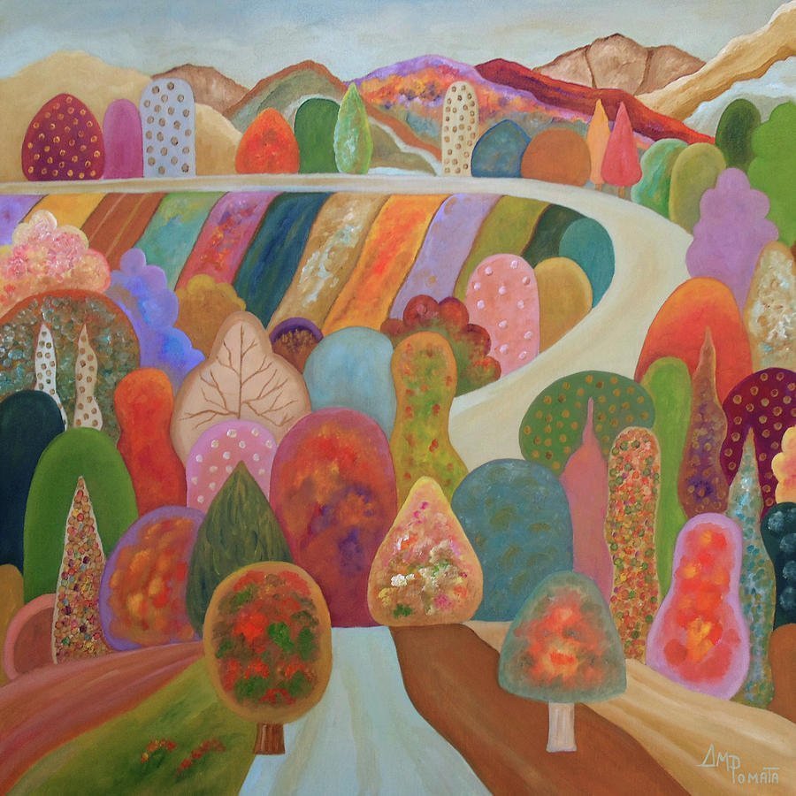 ampomata's tweet image. This is my painting &quot;Always A Way Out&quot;.