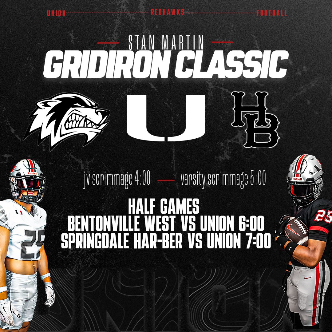 This Thursday, at the Big House, the annual Stan Martin Gridiron Classic scrimmage! See you there.