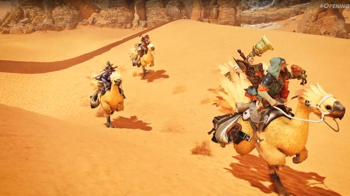 Shincry's tweet photo. MH WILDS
CHOCOBO https://t.co/eP50qRBWkO