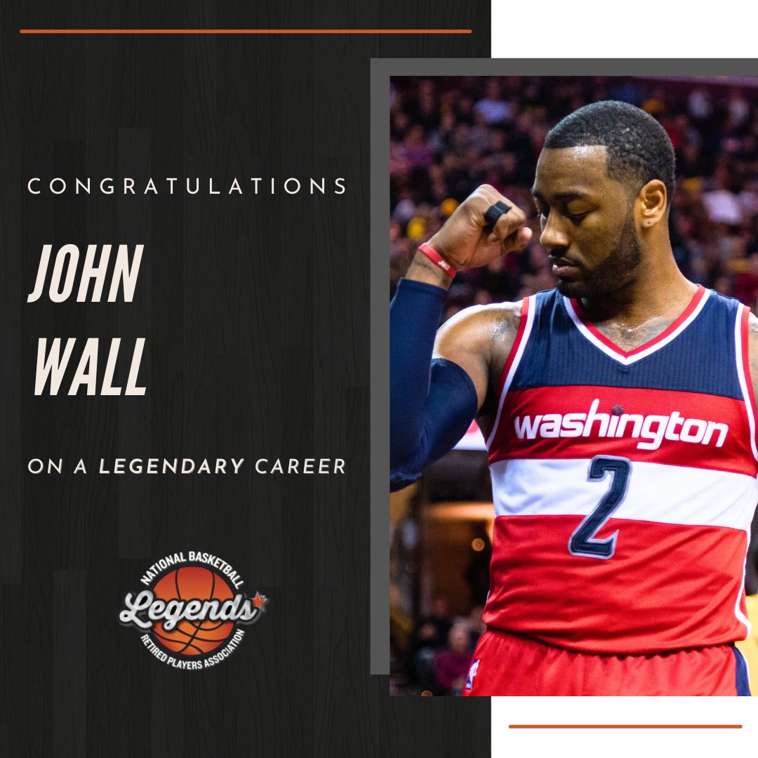 NBAalumni's tweet photo. Congratulations @JohnWall and welcome to the other side!
#LegendsTogether https://t.co/JTAo4udY12