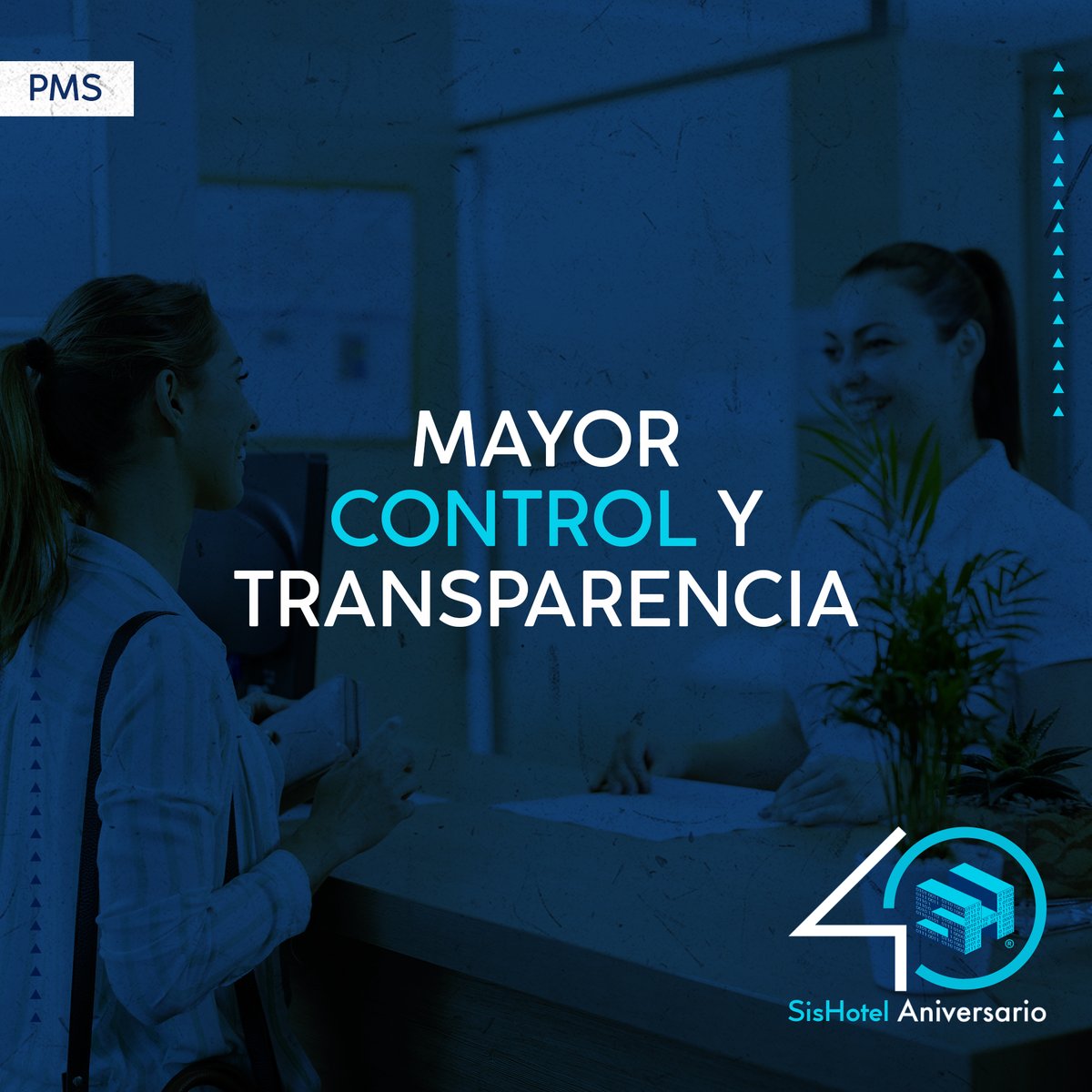 SisHotel's tweet image. Accede a reportes actualizados de ingresos, reservas y operaciones. 
¡Optimiza el rendimiento de tu hotel ahora!

SisHotel 40 años al servicio de la hotelería.

#SisHotel #SisHotel40 #OperaciónBajoControl
#PMS #industriahotelera #softwareparahoteles #software
