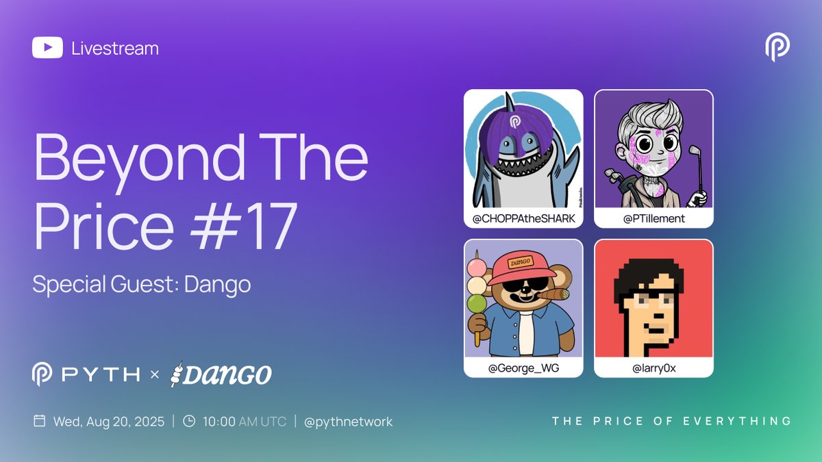 Dango 게스트가 등장하는 Beyond The Price Episode 17 홍보 이미지