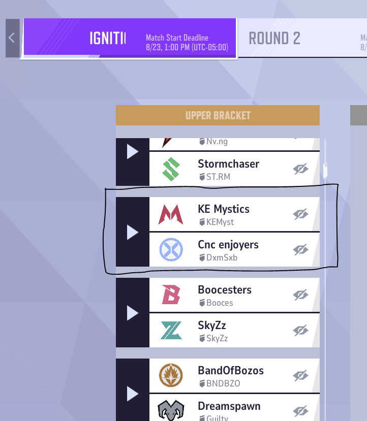 whos playing MRC