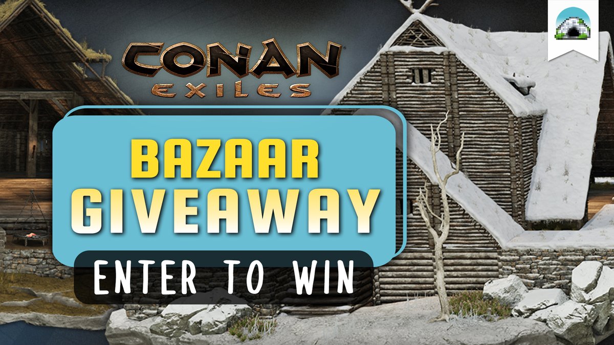 PixelcaveGaming's tweet photo. 🎉 It’s time for another #ConanExiles Giveaway! 🎉
Who loves building and wants to win the new Vanir set?
 
 🎁  Win 1 Bazaar Key for the Vanir Cabin Set!

✅ Enter now: https://t.co/tXAchUEa8S

@ConanExiles https://t.co/haPOUQpX1i