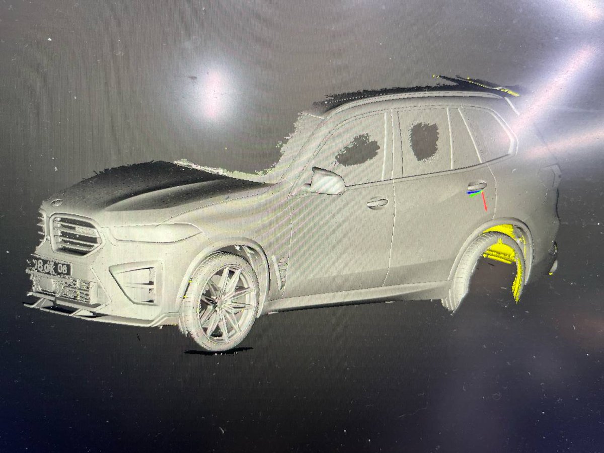 3DServices1's tweet photo. Пример #3Dсканирования автомобиля #BMW.

#3Дмодель авто – объективный цифровой "слепок" его состояния на конкретный момент. Это необходимо для фиксации отклонения геометрии и повреждений после ДТП, разработки и протипирования деталей, воссоздания раритетных моделей и элементов. https://t.co/jEyFMvXoJZ