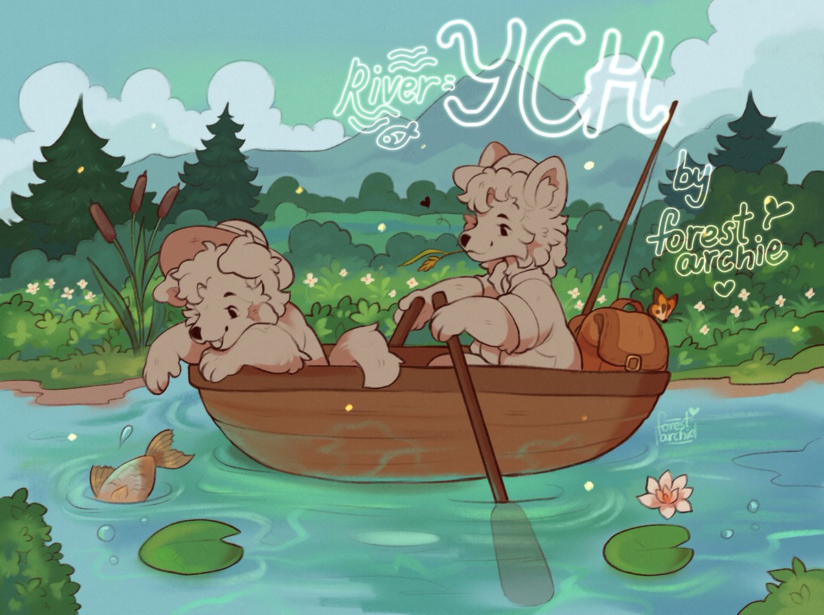 archieboy_aqu's tweet image. River YCH🍃 
Feel free to fill the form below if interested