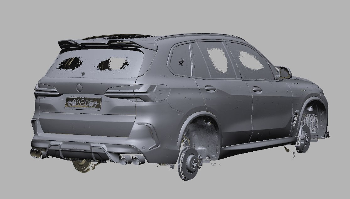3DServices1's tweet photo. Пример #3Dсканирования автомобиля #BMW.

#3Дмодель авто – объективный цифровой "слепок" его состояния на конкретный момент. Это необходимо для фиксации отклонения геометрии и повреждений после ДТП, разработки и протипирования деталей, воссоздания раритетных моделей и элементов. https://t.co/jEyFMvXoJZ