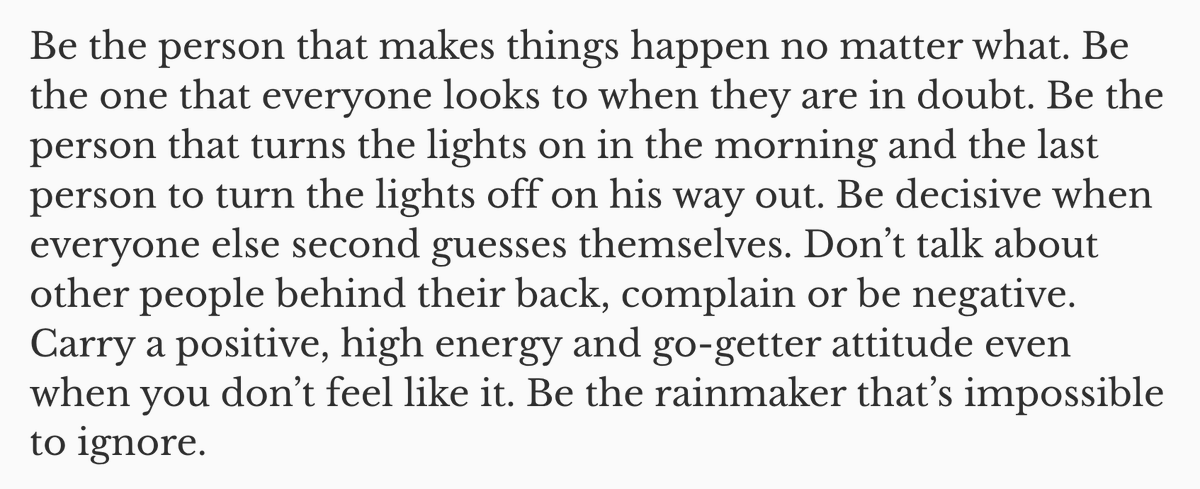 Be the rainmaker