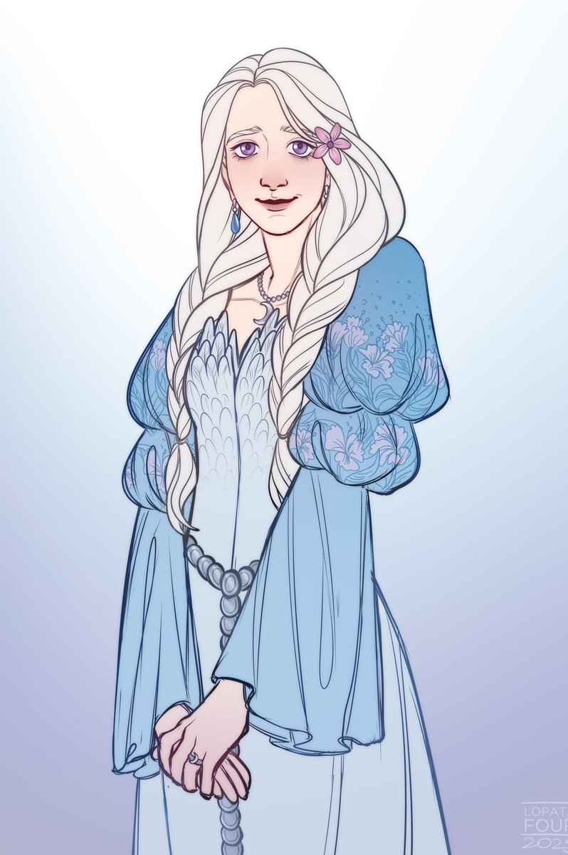 lopata_four's tweet photo. My favorite children of Alysanne and Jaehaerys 💚💜🩵

#asoiaf https://t.co/zO3pQGvrFt