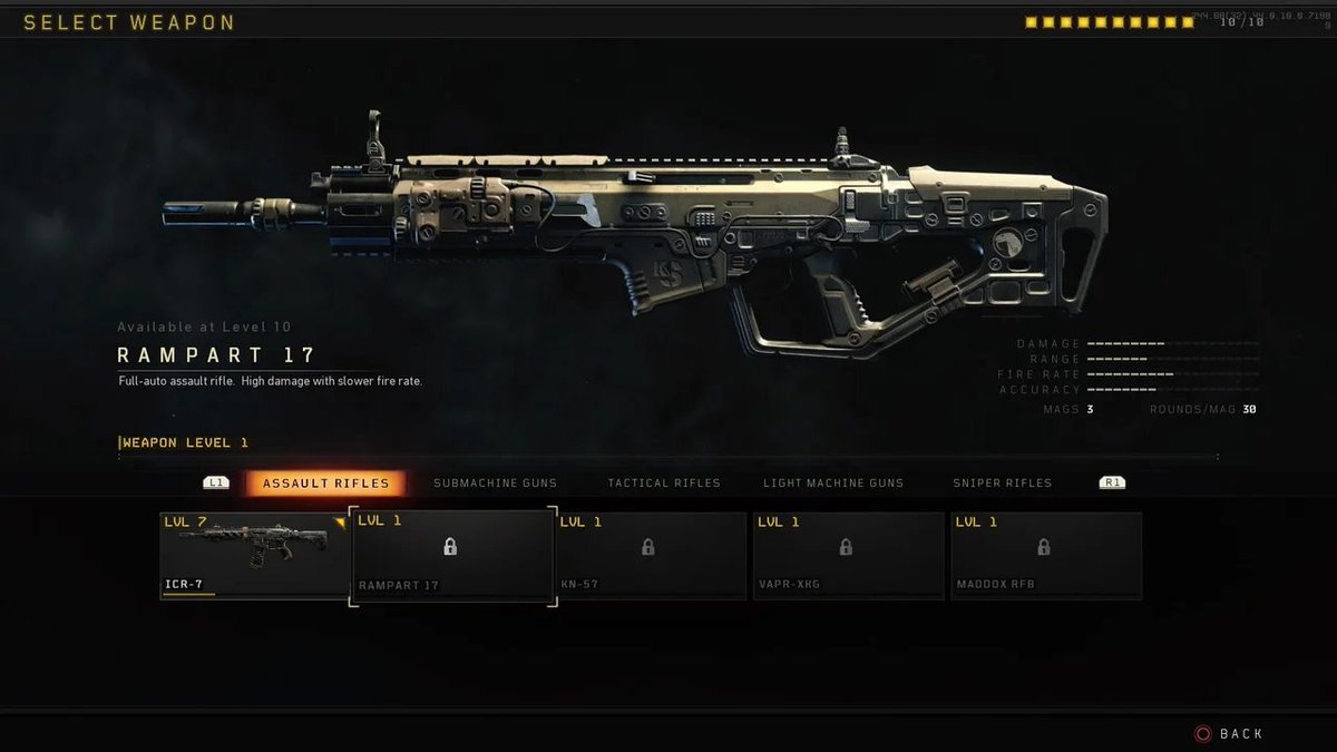 intelCDL's tweet photo. Weapons making a return to #BlackOps7

— Eagle AR (Rampart | Black Ops 4)
— PUMA SMG (PDW-57 | Black Ops 2)
— Peacekeeper
— M8A1 https://t.co/n92FkgEPT5