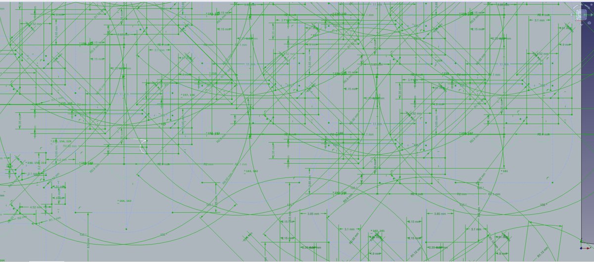 this is fine. all's good

(send help, freecad is laggy as hell with this sketch lmao)