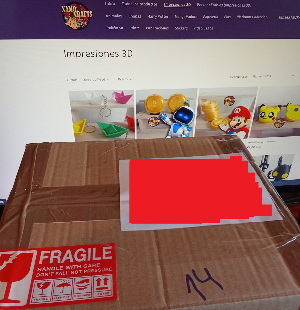 Me acaba de llegar una cajiiiita 👀
Que contendrá esta vez? 😏
Próximamente lo veremos por el canal al igual que hicimos con el pedido anterior! 🤭😋