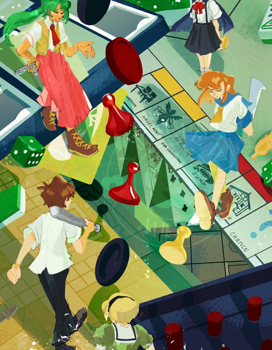 [ #higurashi #ひぐらしのなく頃に #ひぐらしFA ]

of course, it's __ in the __ with the __!