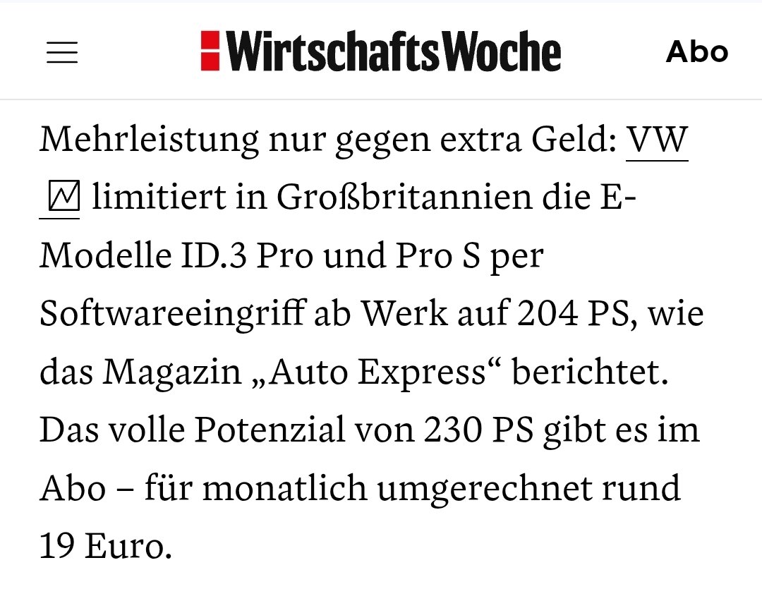 Das Thema hatten wir schon mal so ähnlich, oder <a href="/WalterWohlstand/">Weng Zamm</a> ? Hier der neuste Spaß: