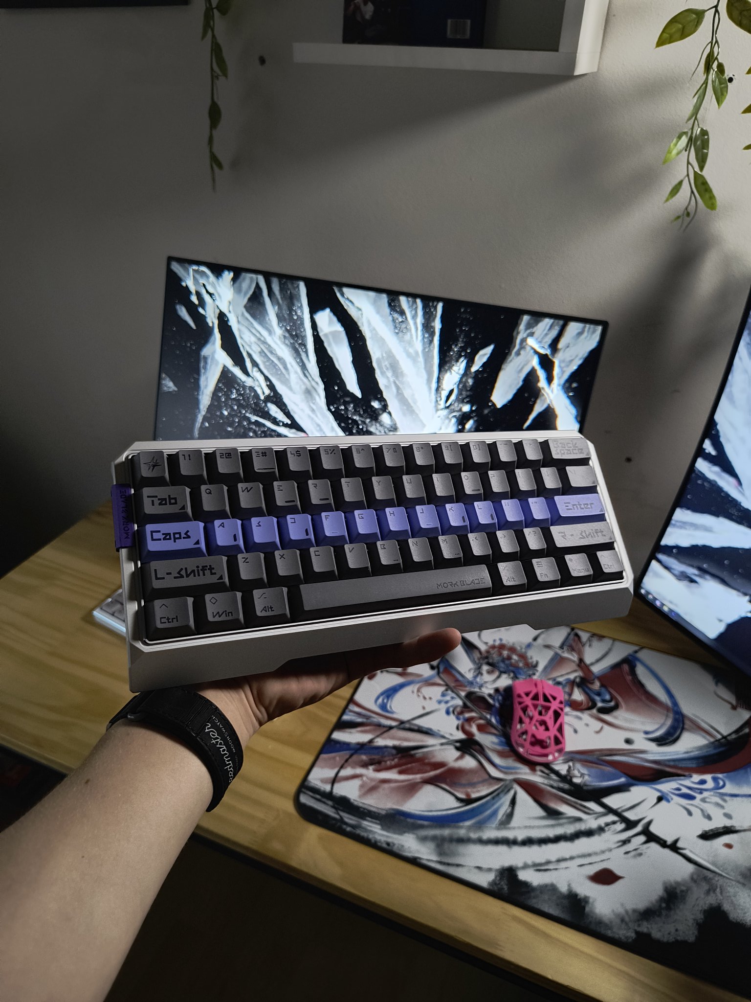 新品同様】Morkblade Bold TKL BLACK / SILVER MorkBlade Bold