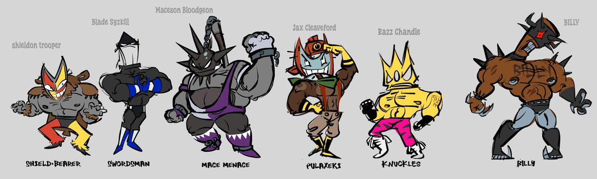 Teggei's tweet photo. wrestler concepts https://t.co/MzBb3A53rb