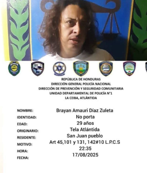 OPROUCE's tweet photo. COMUNICADO URGENTE ANTE EJECUCIÓN EXTRAJUDICIAL DE BRAYAN AMAURI DÍAZ ZULETA
La Organización ProUnión Ceibeña (OPROUCE) condena enérgicamente el asesinato de Brayan Amauri Díaz Zuleta, de 29 años, ocurrido el 18 de agosto de 2025 dentro de una celda policial en San Juan Pueblo, https://t.co/1Y8xnHECOq