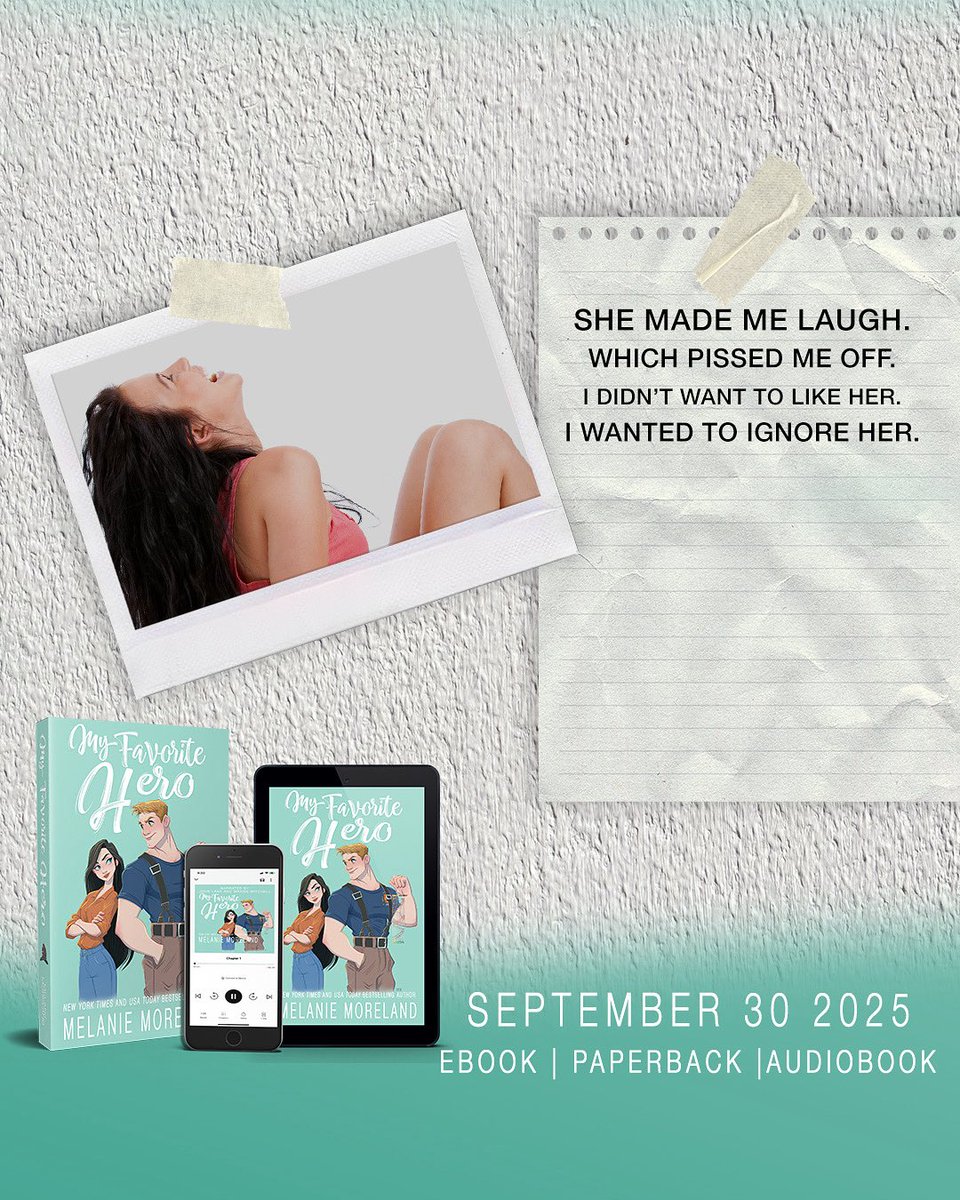 Calling all fans of Enemies to Lovers!
My Favorite Hero  geni.us/MyFavoriteHero  
#melaniemoreland #standaloneromance  #sweetyetspicy #grumpysunshine #firefighterromance