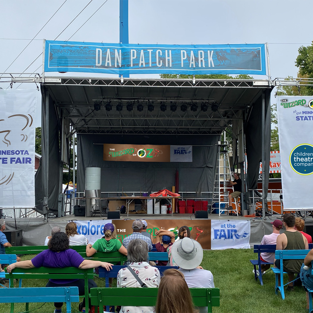ChildrensTheatr's tweet image. Come visit @ChildrensTheatr @ the @mnstatefair, Sat. 8/23, 9am-5pm, during Hubbard Day (courtesy of our friends at Hubbard Broadcasting). &amp;amp; enjoy a special performance by Dorothy of 'The Wizard of Oz', 12:45pm on the Dan Patch Park Stage! mnstatefair.org/schedule/hubba… #Mpls #MN #StPaul
