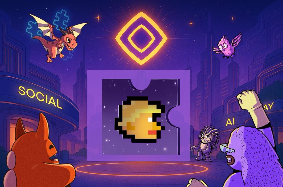 🧩 Shard #14 – Wings of Chaos 🕹️
The Cultverse takes flight with Flappy Trump — where memes meet madness on Monad. Can you soar through chaos and claim the crown?

⚡ Mint your shard: testnet.cultverse.ai/play/grand-puz…

🎁 Giveaway:
• 750 $MON (15 × 50)
• 10 × Omni Rush WL
• 5 × Flappy