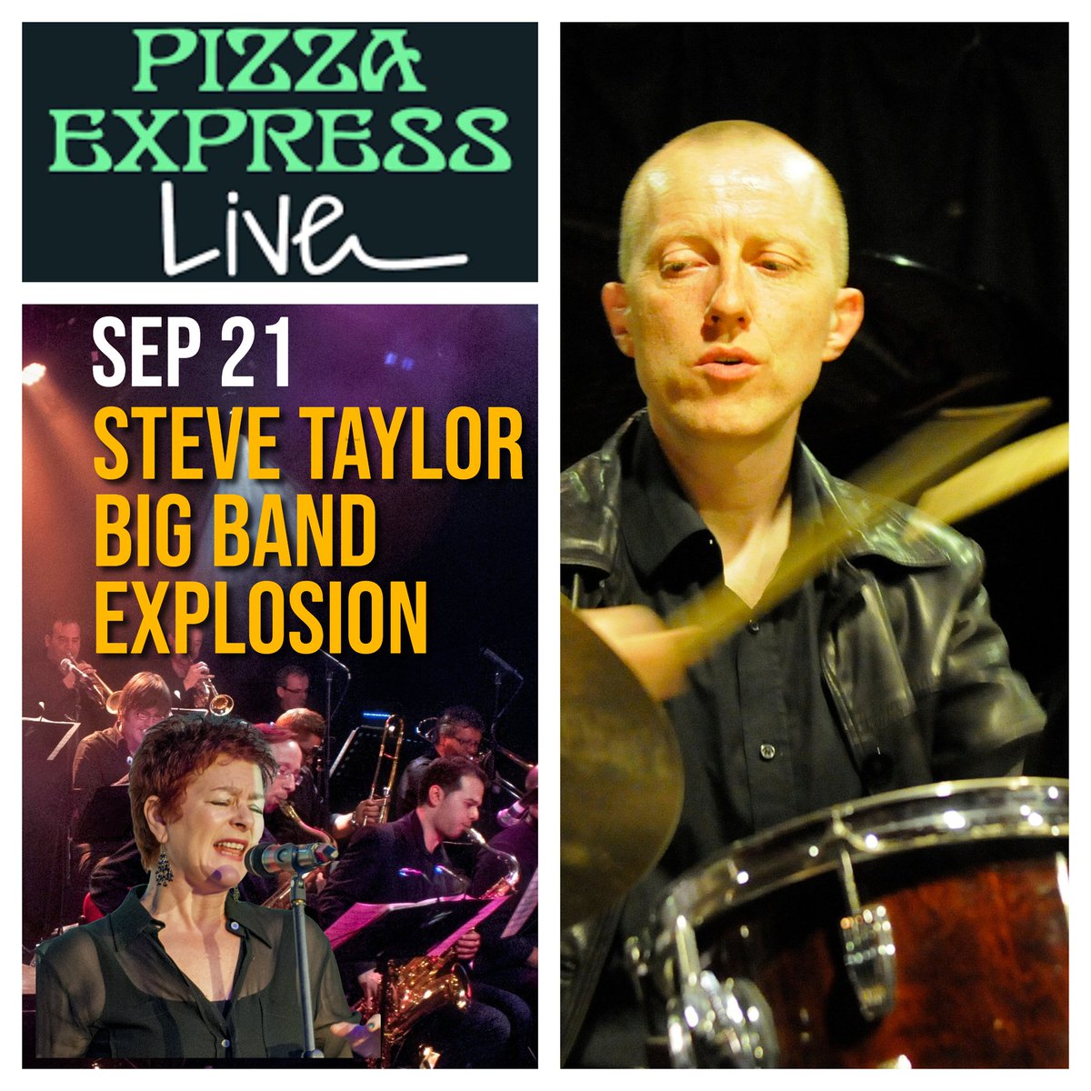 Get up close ! and personal Sunday Sep 21ST <a href="/pizzajazzclub/">PizzaExpress Live</a> 10 Dean St. W1 #stevetaylorbigband 💥 booking now   stevetaylorbigband.com
In assoc. @shadesofsouluk