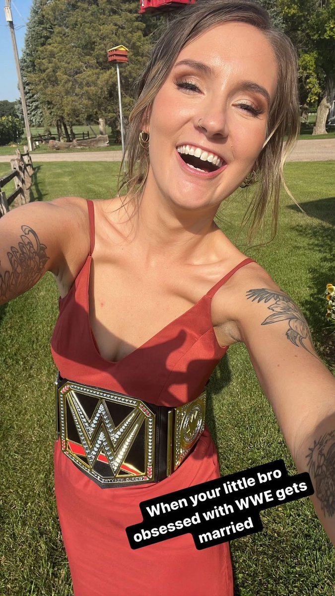 Little bro got married two years ago. 😂