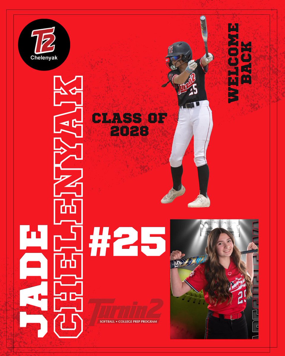 Turnin 2 Chelenyak (@t2chelenyak) on Twitter photo Welcome back to #25 Jade Chelenyak! This year Jade will be killer on the mound and will be sure to continue to be the biggest cheerleader in the dugout, leading every chant! We are excited for Jade to be on the team again this season!
<a href="/chelenyak_25/">Jade chelenyak</a> Welcome back to #25 Jade Chelenyak! This year Jade will be killer on the mound and will be sure to continue to be the biggest cheerleader in the dugout, leading every chant! We are excited for Jade to be on the team again this season!
<a href="/chelenyak_25/">Jade chelenyak</a>