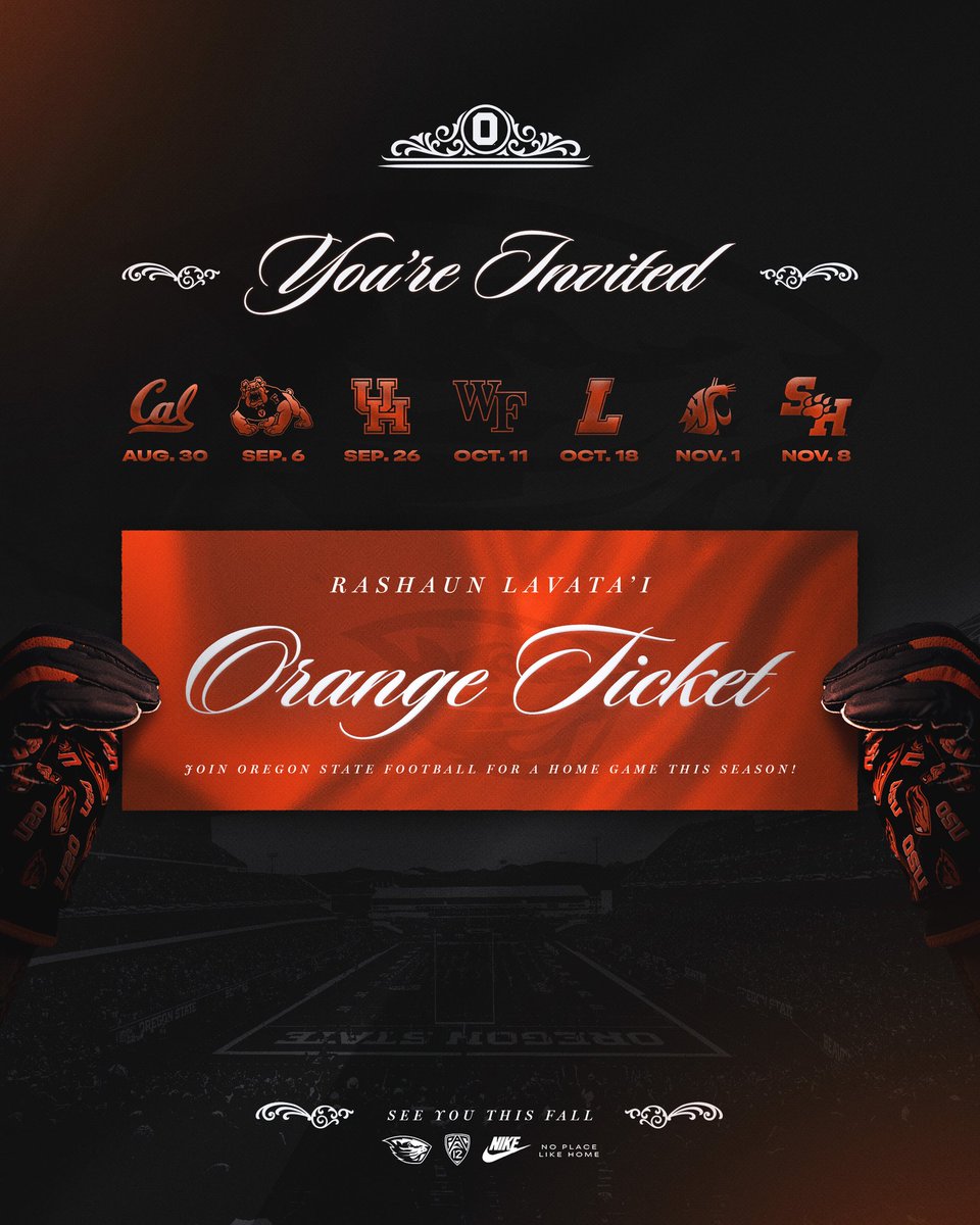 Thank you <a href="/BeaverFootball/">Oregon State Football</a> for the  invite