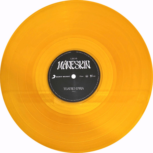 MrXaviSevilla42's tweet photo. Måneskin – Teatro D'Ira - Vol.I [1xLP Album, Light Orange Transparent] https://t.co/QZFLAS3wYN