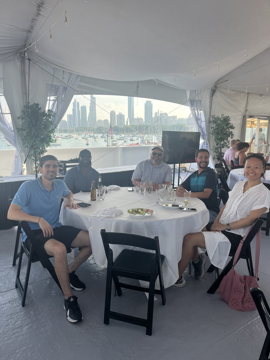 ConcordG's tweet image. Last Friday’s summer outing was one to remember! 🌊 We kicked things off with a boat cruise on the iconic First Lady, taking in the city from a whole new perspective and catching a glimpse of the Air &amp;amp; Water Show practice overhead.🛩️ 

#TeamOuting  #TheConcordGroup  #FirstLady