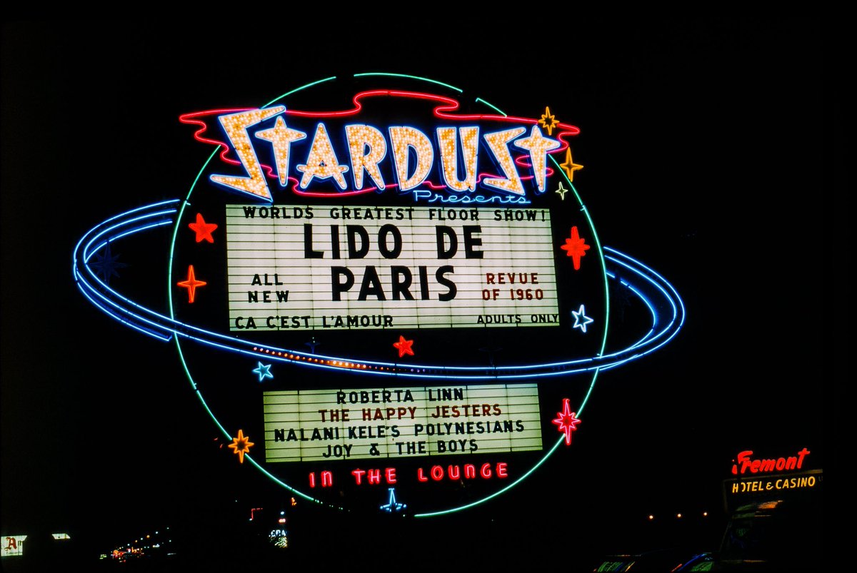 Found Kodachrome Slide, Las Vegas, Nevada, date stamped on slide, September 1960.