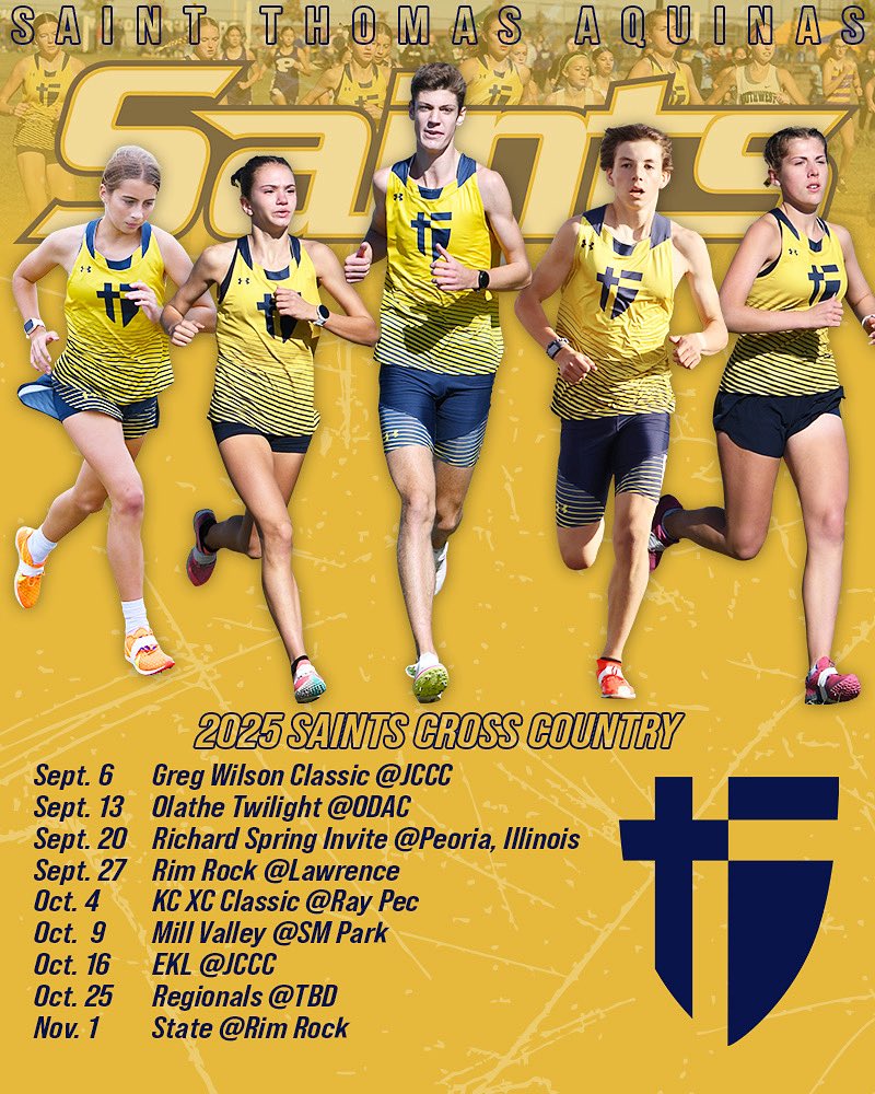 Saints Cross Country 2025
#stasaints #goaquinassaints <a href="/STAsaints_TF_XC/">Saints Track & Field and Cross Country</a>