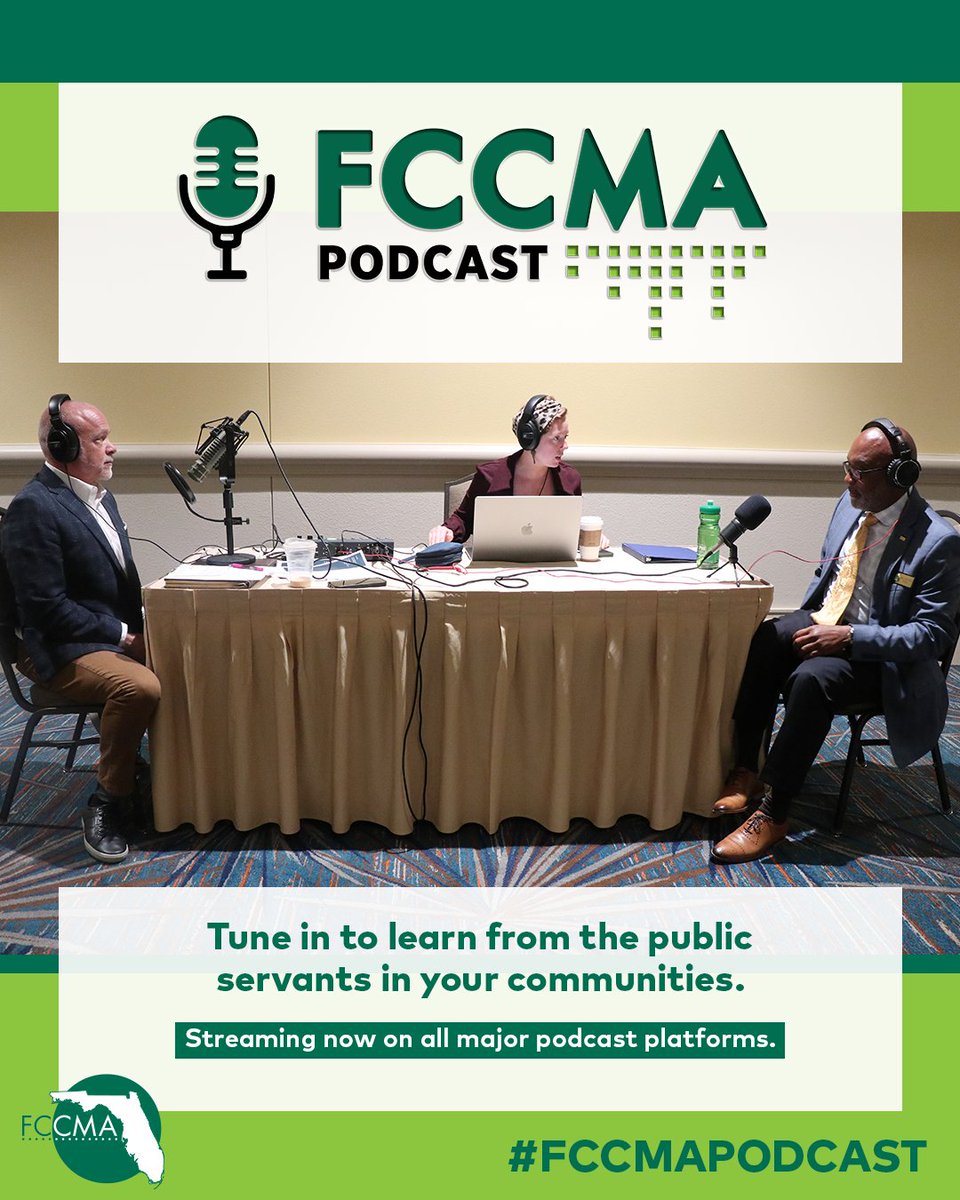 There's a new #FCCMAPodcast episode out now! 

Episode #188, "Engaging Residents and Overcoming Negativity in Local Government," features Jim Gleason, City Administrator of Lake Helen. 

Listen now at bit.ly/4fEn7vs.