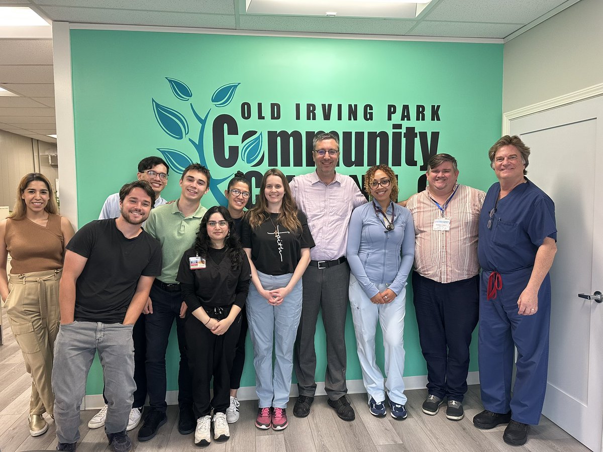 Best part of my job <a href="/Sostento/">Sostento</a> is getting out into the frontlines and visiting local clinics we support like Old Irving Park Community Clinic in Chicago.

They provide free behaviorial and mental health to uninsured individuals, regardless of ability to pay ❤️🏥