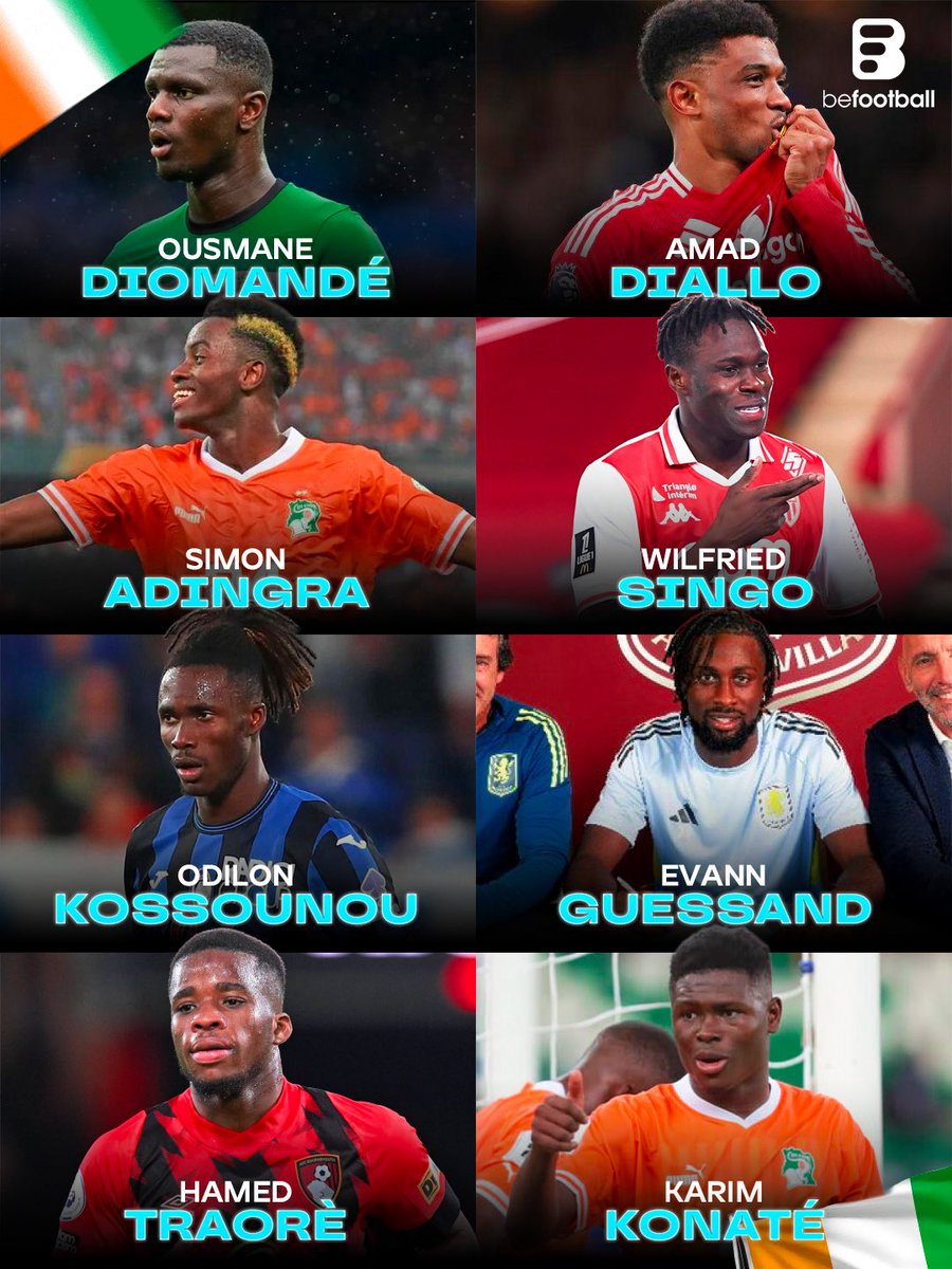 BeFootball (@_befootball) on Twitter photo ๐๐ ๐ก๐ข๐จ๐ฉ๐๐๐๐ ๐๐ฬ๐ก๐ฬ๐ฅ๐๐ง๐๐ข๐ก ๐๐ฉ๐ข๐๐ฅ๐๐๐ก๐ก๐, ๐โ๐๐ฆ๐ง ๐๐จ ๐ง๐ฅ๐ฬ๐ฆ ๐๐ข๐จ๐ฅ๐ ๐จ๐ฎ ๐ตโ๐ซโฆ
Et ร toutes les lignes. ๐ฅต
โซ๏ธDiomandรฉ (๐ฎ๐ฌ๐ฌ๐ฏ)
โซ๏ธAmad Diallo (๐ฎ๐ฌ๐ฌ๐ฎ)
โซ๏ธAdingra (๐ฎ๐ฌ๐ฌ๐ฎ)
โซ๏ธSingo (๐ฎ๐ฌ๐ฌ๐ฌ)
โซ๏ธKossounou (๐ฎ๐ฌ๐ฌ๐ญ)
โซ๏ธGuessand (๐ฎ๐ฌ๐ฌ๐ญ)
โซ๏ธTraorรจ ๐๐ ๐ก๐ข๐จ๐ฉ๐๐๐๐ ๐๐ฬ๐ก๐ฬ๐ฅ๐๐ง๐๐ข๐ก ๐๐ฉ๐ข๐๐ฅ๐๐๐ก๐ก๐, ๐โ๐๐ฆ๐ง ๐๐จ ๐ง๐ฅ๐ฬ๐ฆ ๐๐ข๐จ๐ฅ๐ ๐จ๐ฎ ๐ตโ๐ซโฆ
Et ร toutes les lignes. ๐ฅต
โซ๏ธDiomandรฉ (๐ฎ๐ฌ๐ฌ๐ฏ)
โซ๏ธAmad Diallo (๐ฎ๐ฌ๐ฌ๐ฎ)
โซ๏ธAdingra (๐ฎ๐ฌ๐ฌ๐ฎ)
โซ๏ธSingo (๐ฎ๐ฌ๐ฌ๐ฌ)
โซ๏ธKossounou (๐ฎ๐ฌ๐ฌ๐ญ)
โซ๏ธGuessand (๐ฎ๐ฌ๐ฌ๐ญ)
โซ๏ธTraorรจ
