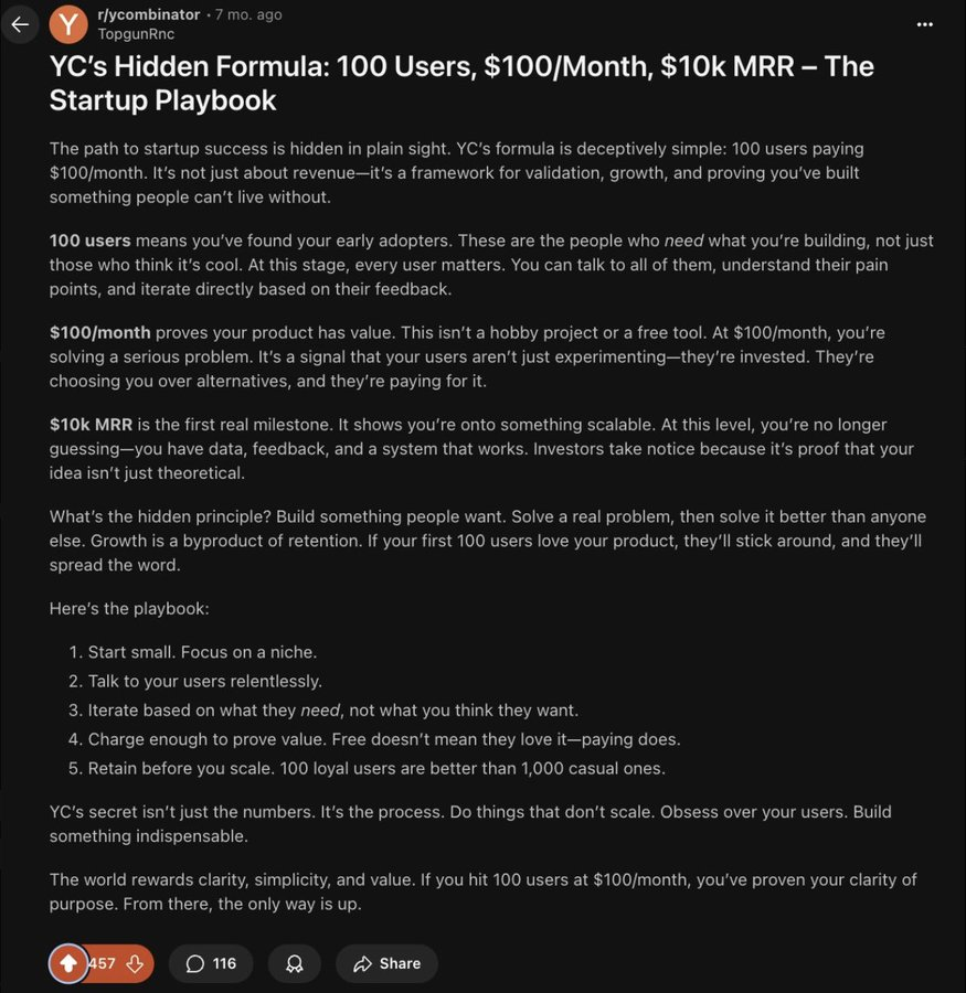 This guy literally shared the hidden formula for building a startup that works