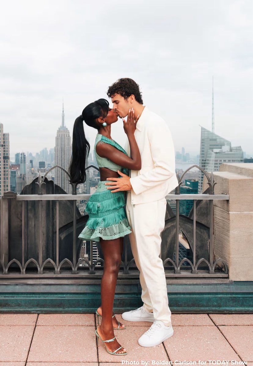 Nic and Olandria on the @TODAYSHOW 🥹
Photographed by Belden Carlson