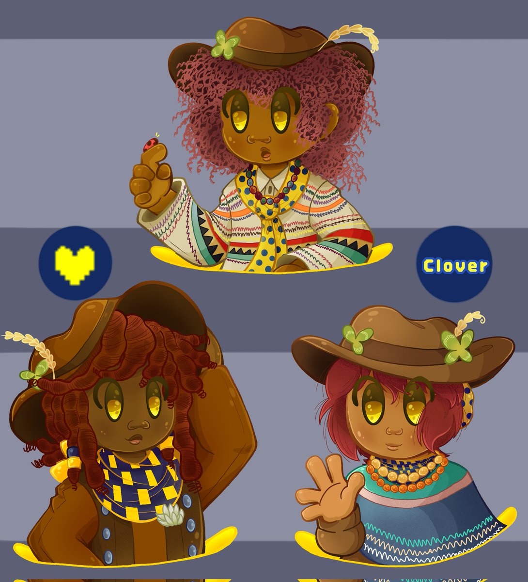 marasauces's tweet image. another soulful protag but with jaundice 💛
#undertaleyellow #cloveruty