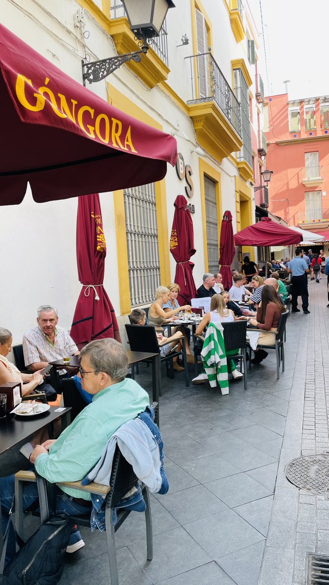 Así se disfruta en nuestra terraza: buen ambiente, tapas de siempre y la mejor compañía 😍

Ven a saborear la tradición en pleno corazón de #Sevilla 📍C/ Albareda

¡Recuerda que abrimos todos los días! 🙌✨

📍 #BodegaGóngora
☎️ 954221119 o 609542776
📌 bodegagongora.com
