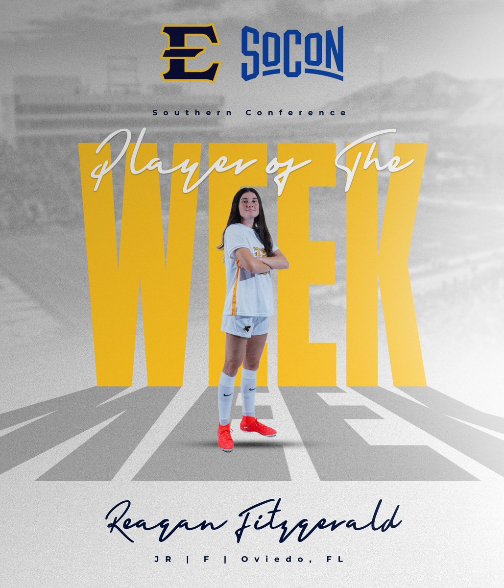Undeniable.

With two goals in two games, Reagan Fitzgerald is the SoCon Offensive Player of the Week!